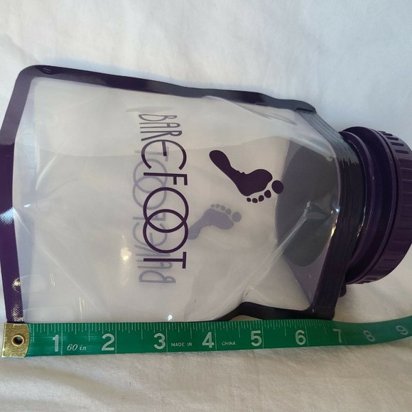 2 x Reusable Portable Beverage Snack Storage Jar Pouches Camping Space Saving - Picture 8 of 11